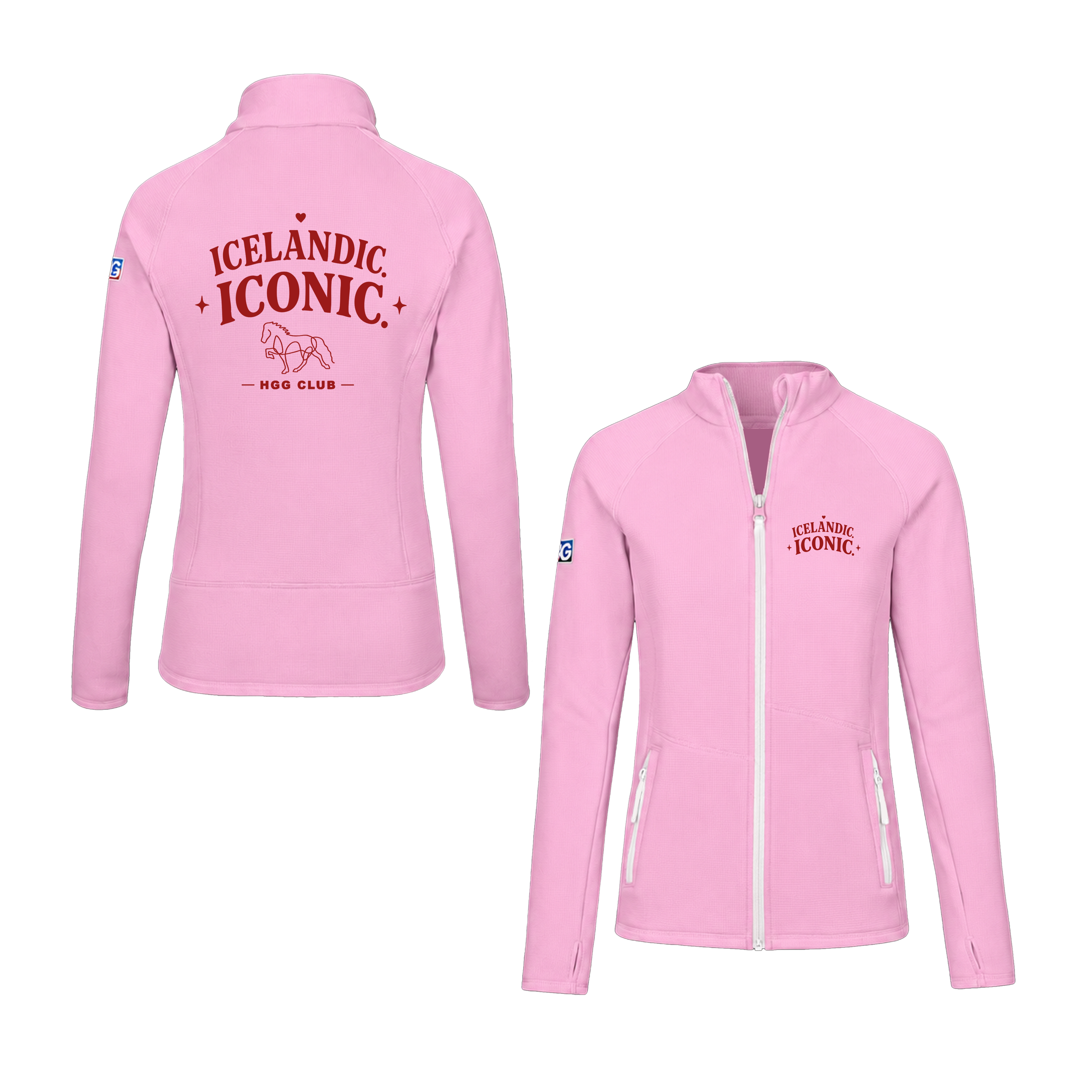 Gilja Fleece Jacke Unisex Islandic Iconic / B-Ware