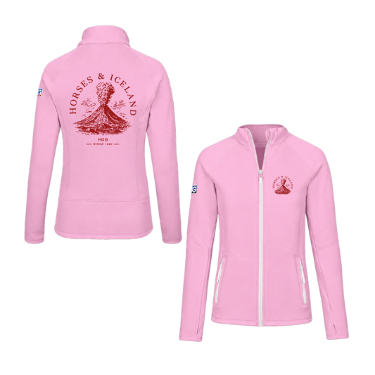 Gilja Fleece Jacke Unisex Horses and Iceland / B-Ware