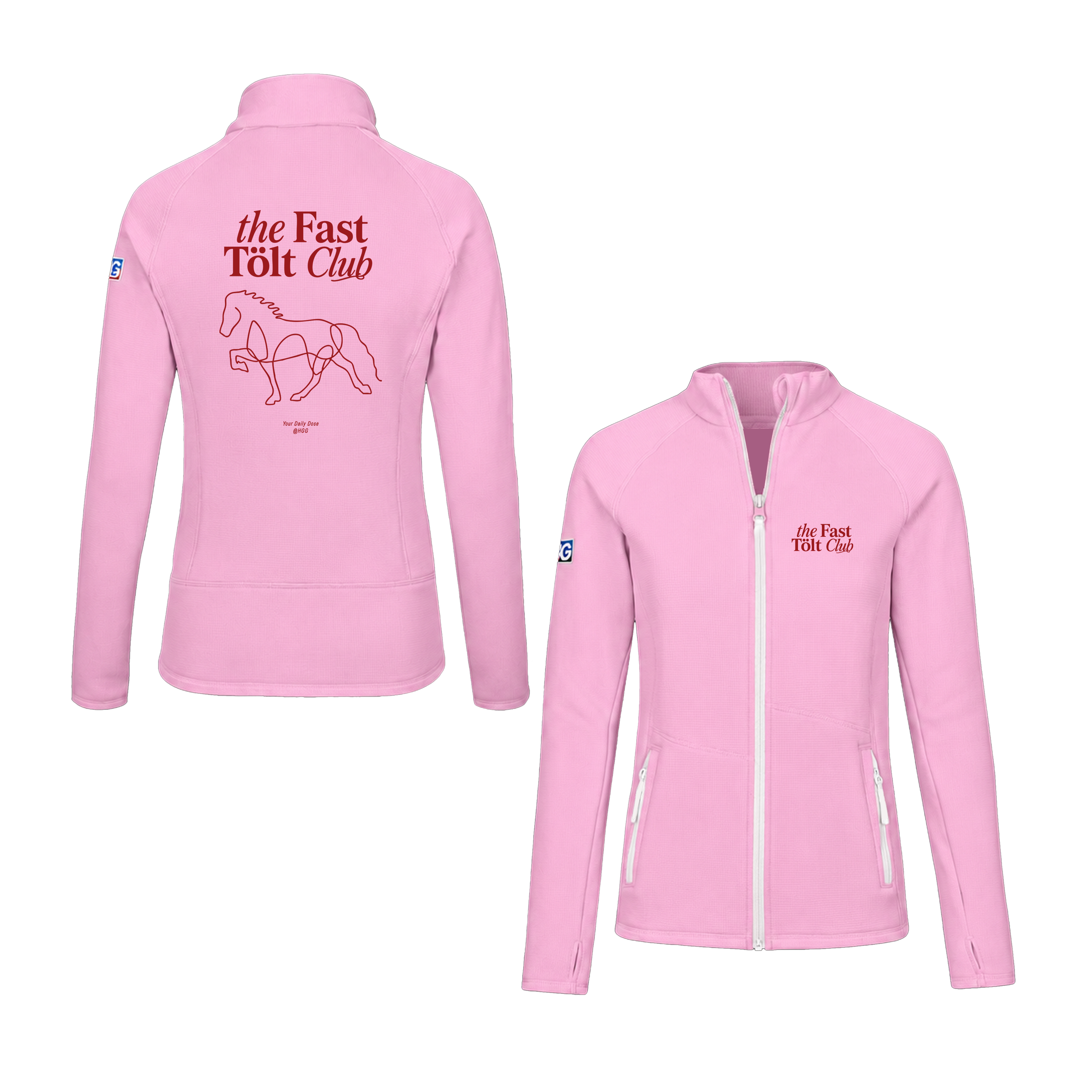 Gilja Fleece Jacke Unisex the Fast Tölt Club / B-Ware