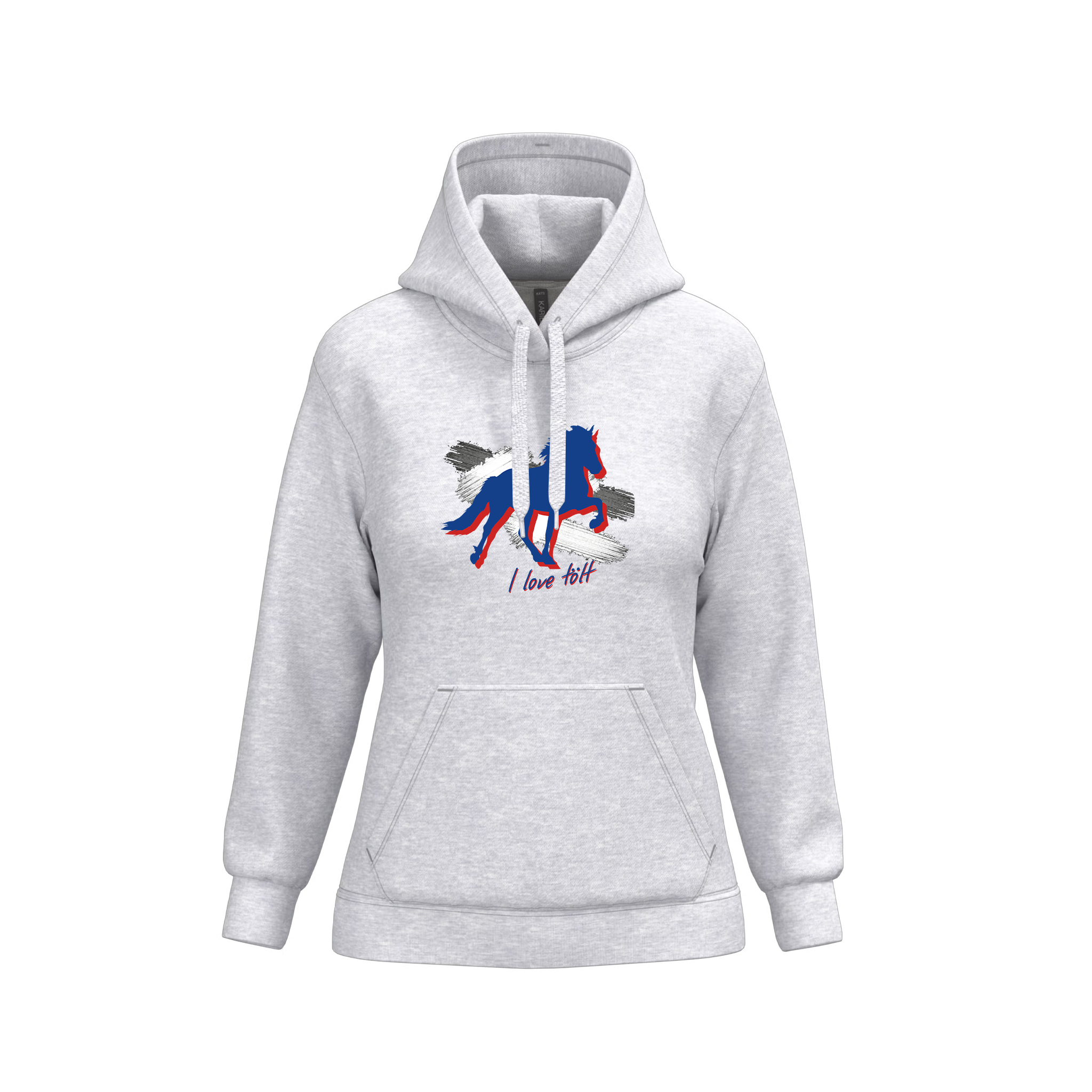HGG Hoodie Damen "I Love Tölt" | Team