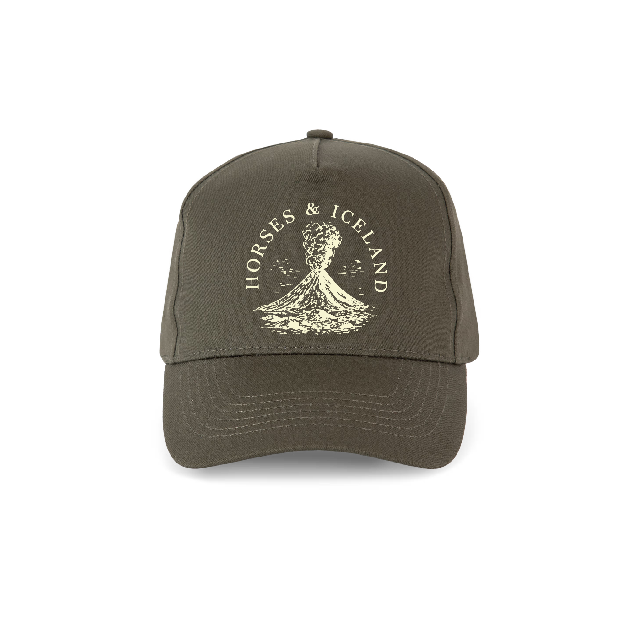 Kappe 5-Panel - Horses & Iceland