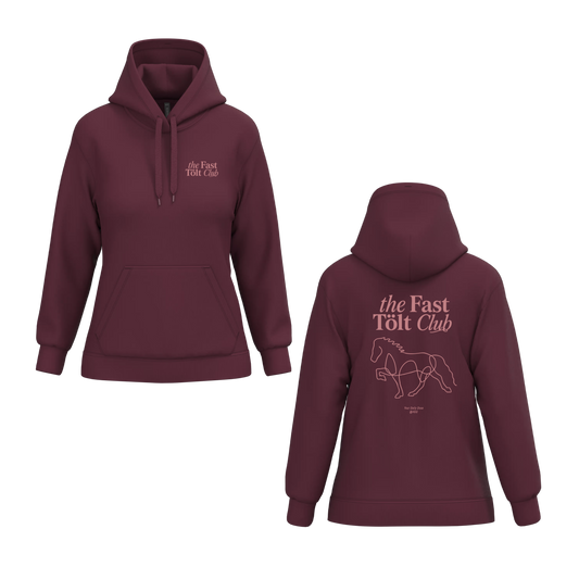 HGG Hoodie Damen "the Fast Tölt Club"