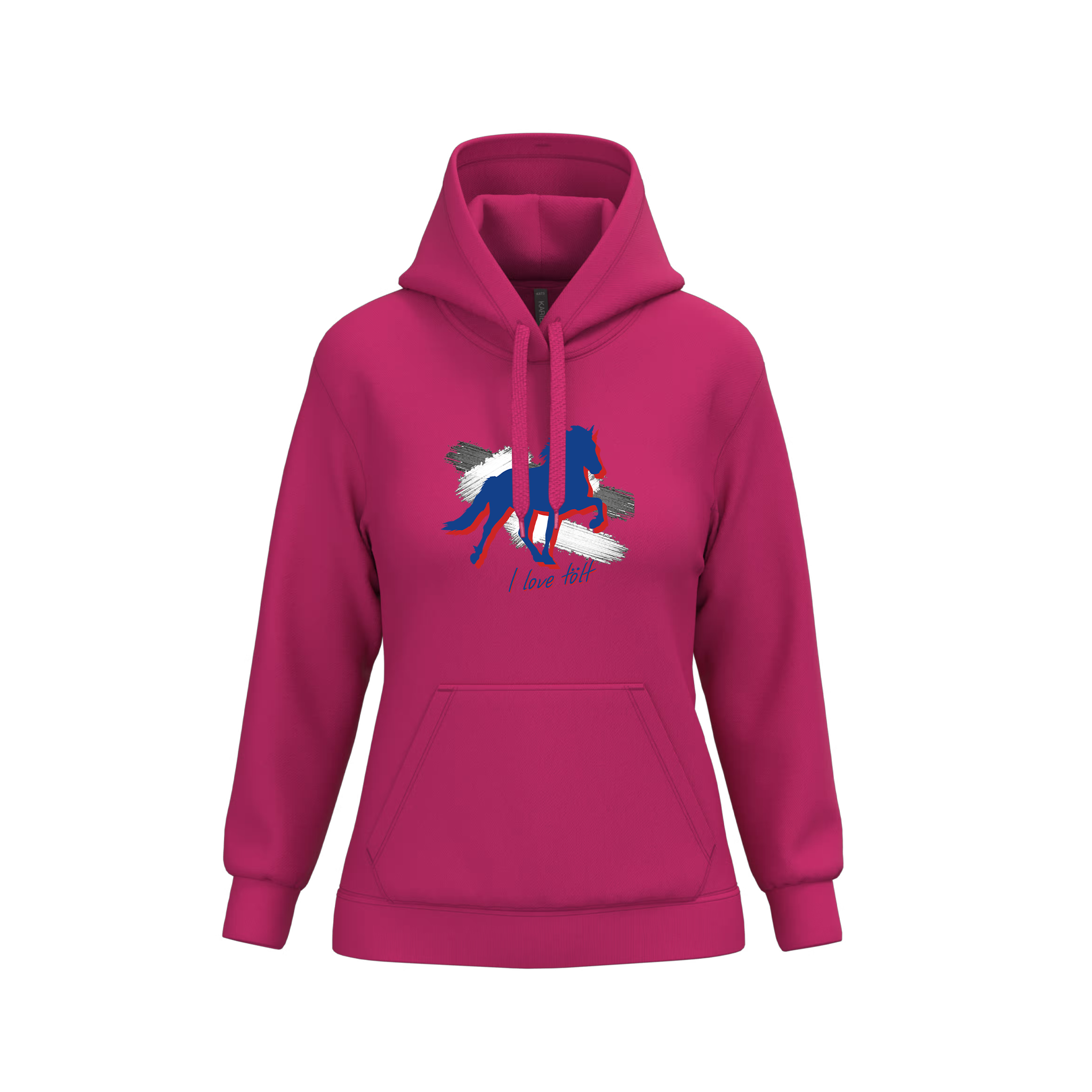 HGG Hoodie Damen "I Love Tölt" | Team