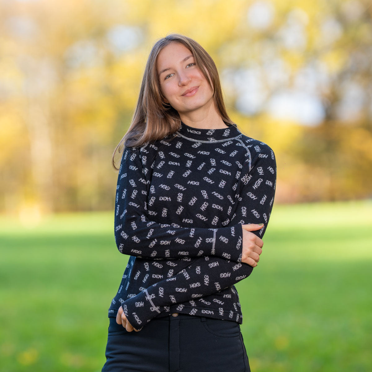 Funktionswäsche Damen Oberteil aus Merino Wolle