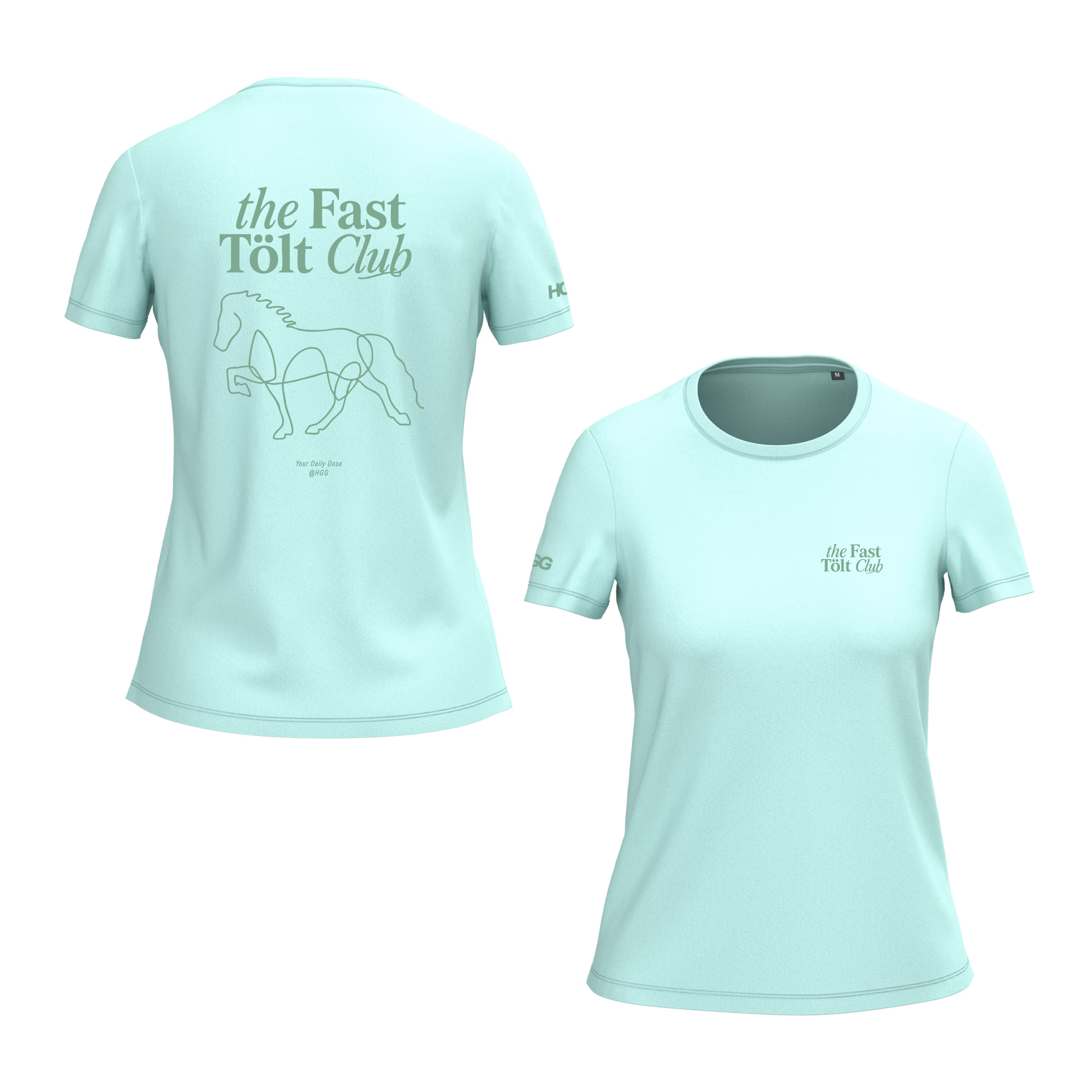 Women's T-shirt BIO-BW "I love Island"