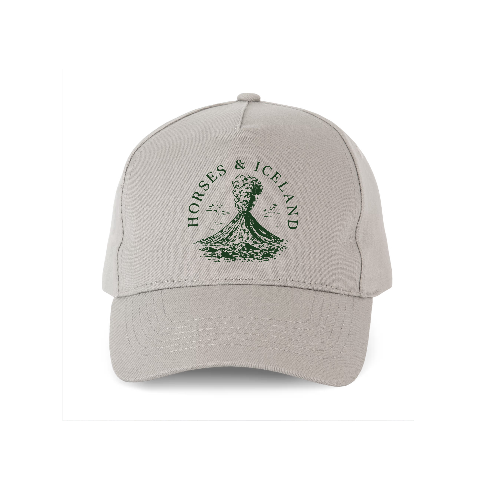Kappe 5-Panel - Horses & Iceland
