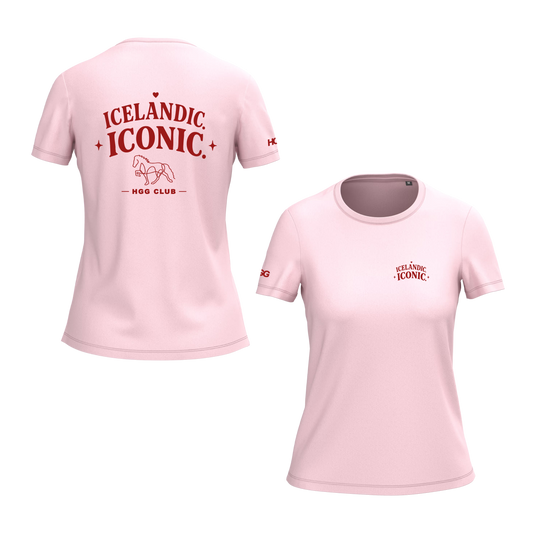 Women's T-shirt BIO-BW "I love Island"