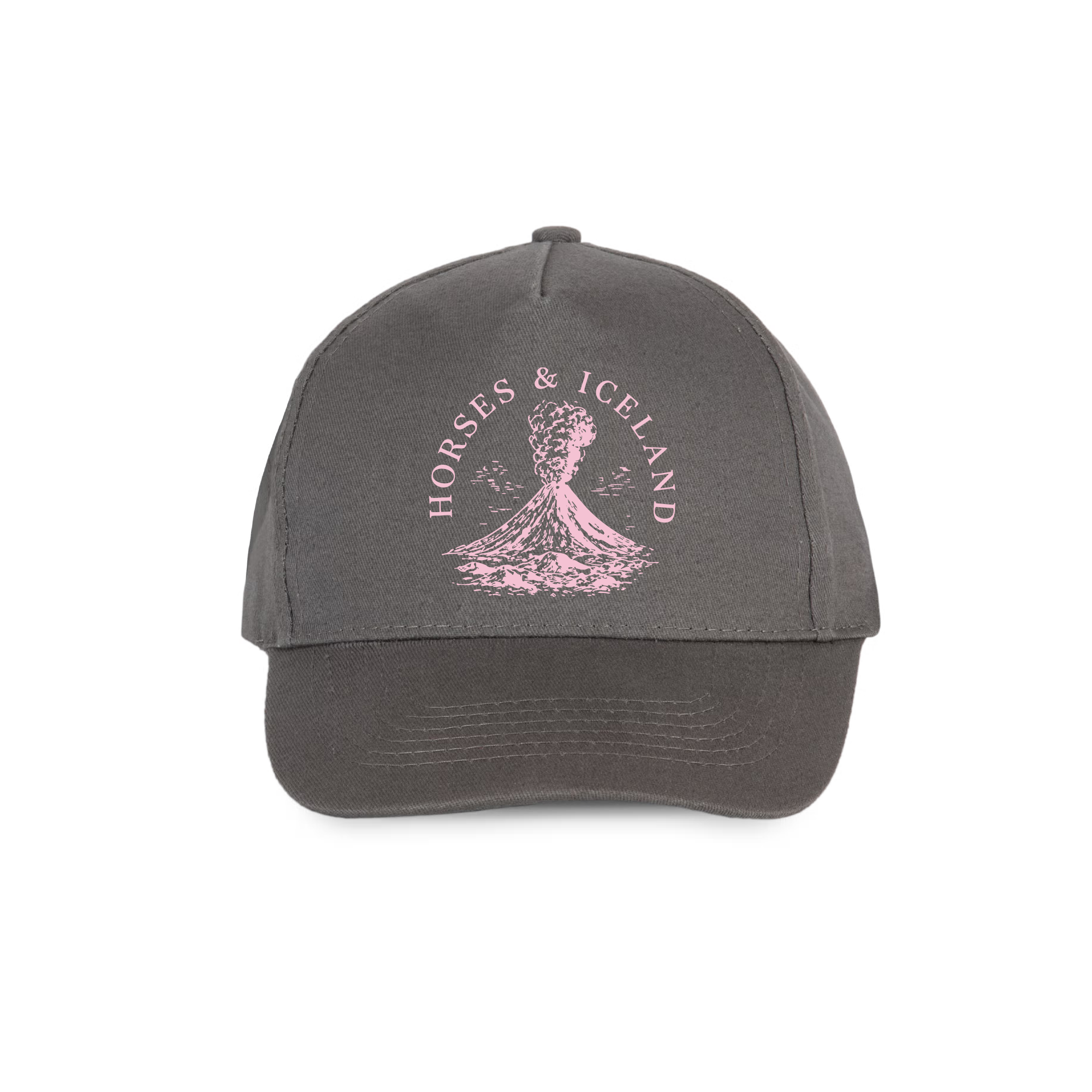 Kappe 5-Panel - Horses & Iceland