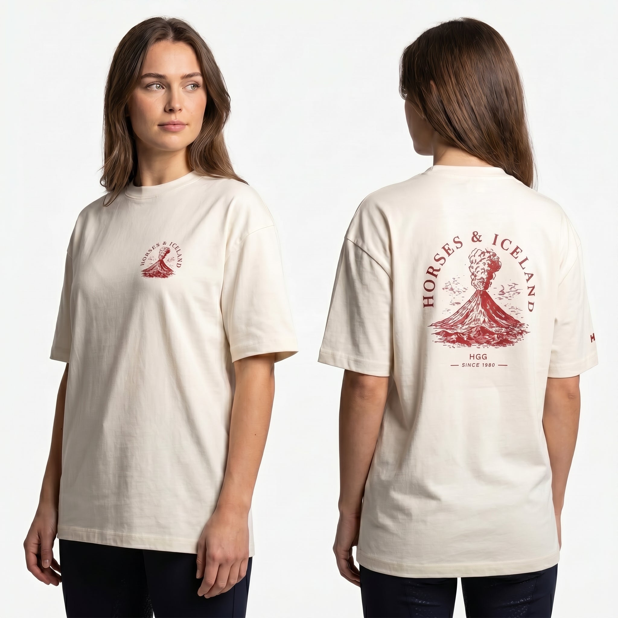 Women's T-shirt BIO-BW "I love Island"
