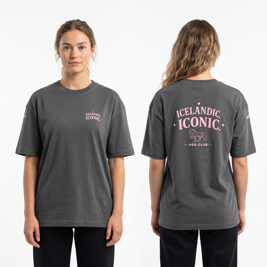 Oversize long T-Shirt, Unisex 220 g/m² "Icelandic Iconic"