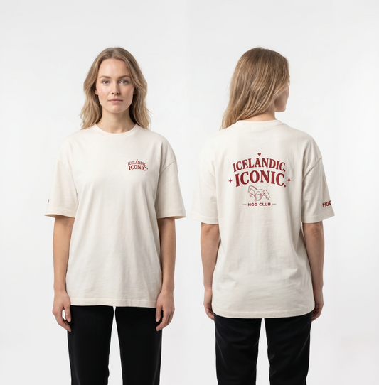 Oversize long T-Shirt, Unisex 220 g/m² "Icelandic Iconic"