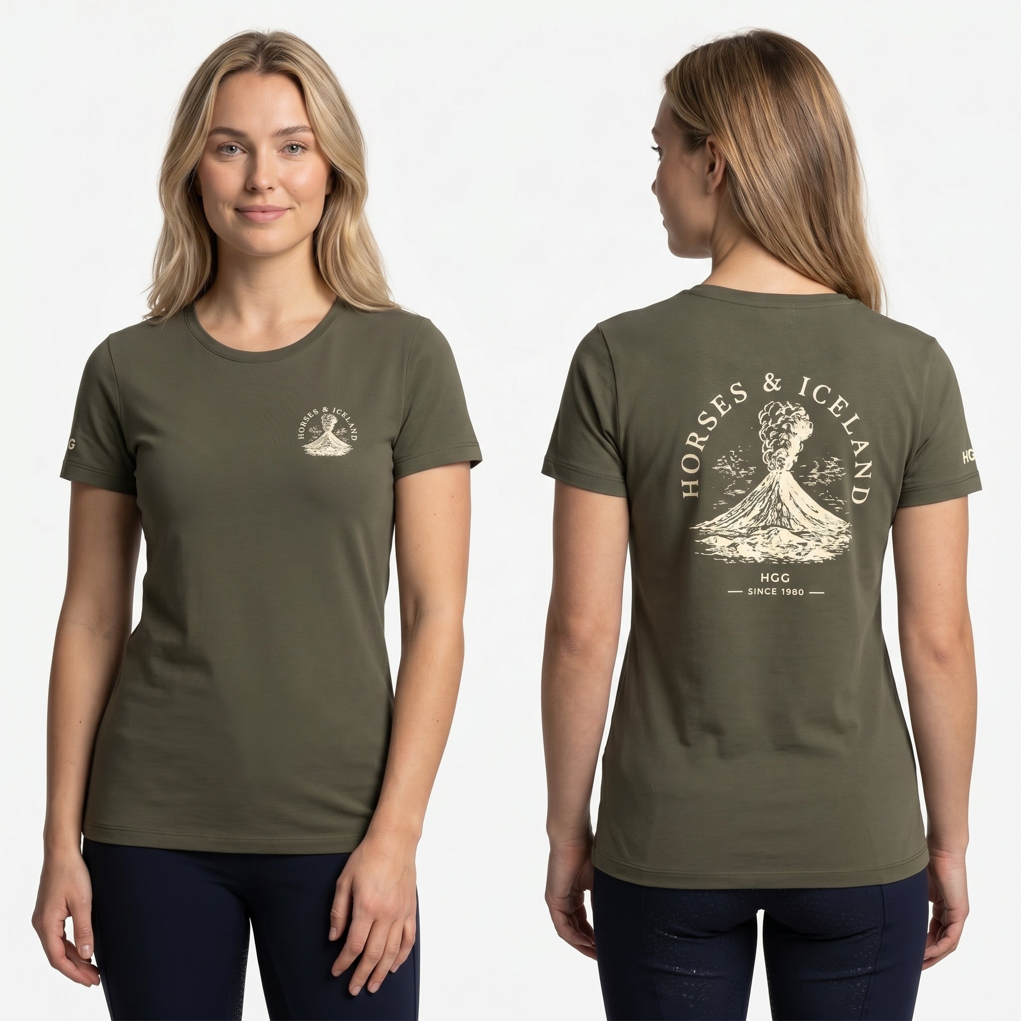 Women's T-shirt BIO-BW "I love Island"