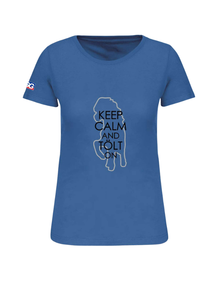 Women's T-Shirt BIO-BW "keep calm..."
