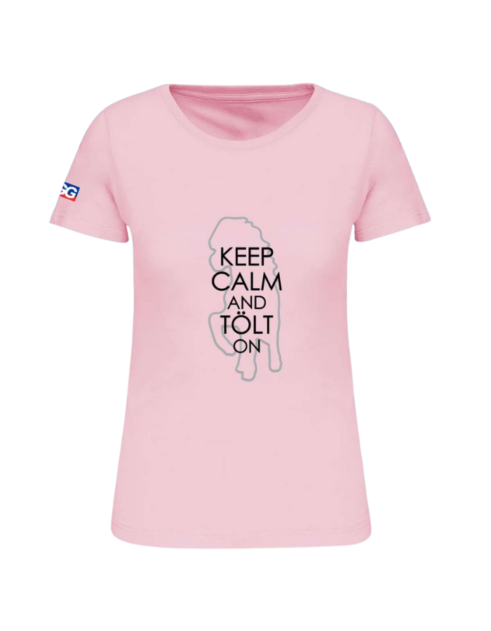 Women's T-Shirt BIO-BW "keep calm..."
