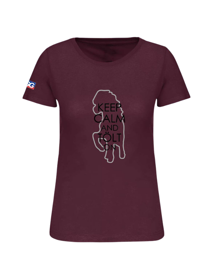 Women's T-Shirt BIO-BW "keep calm..."