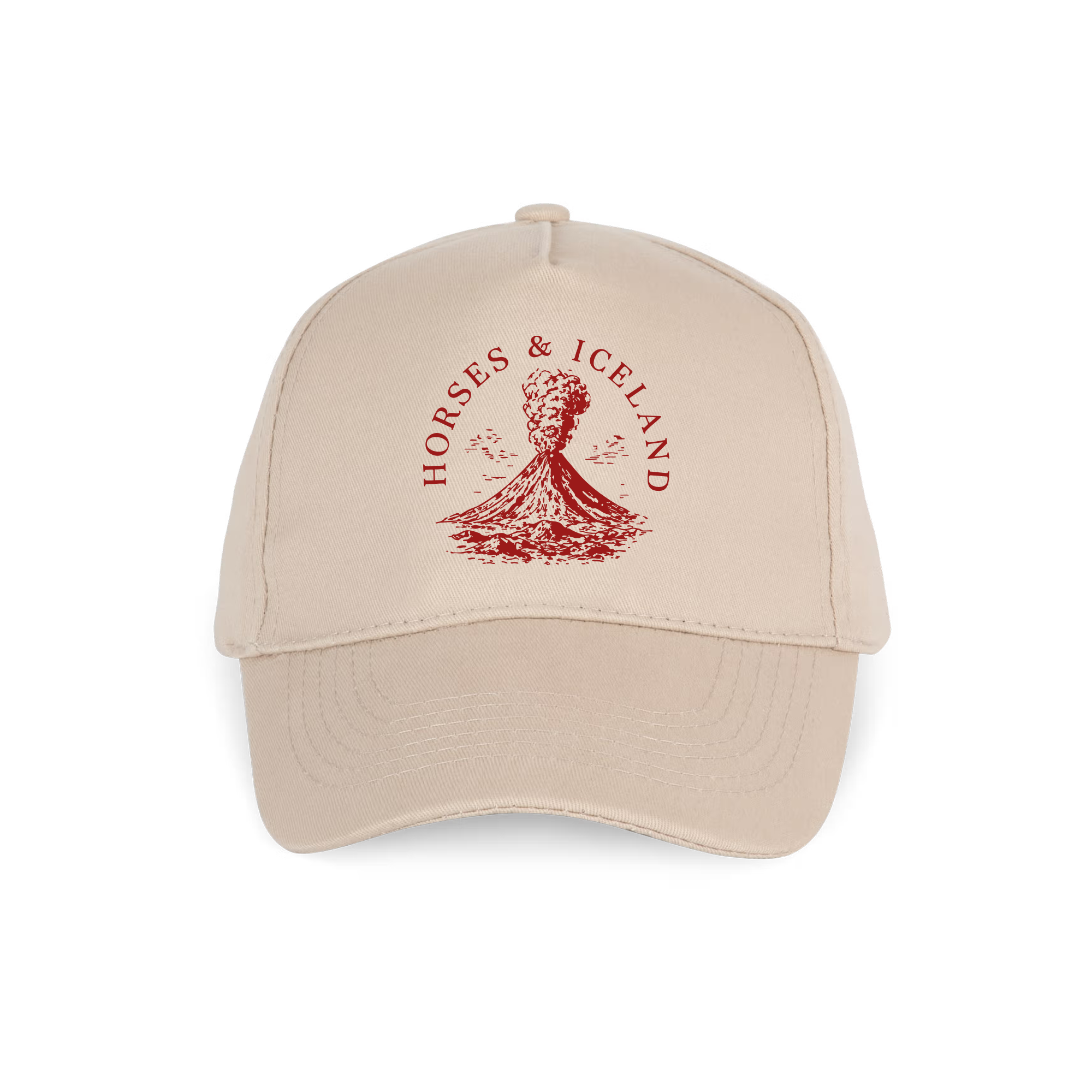 Kappe 5-Panel - Horses & Iceland