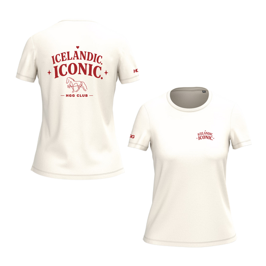 Women's T-shirt BIO-BW "I love Island"