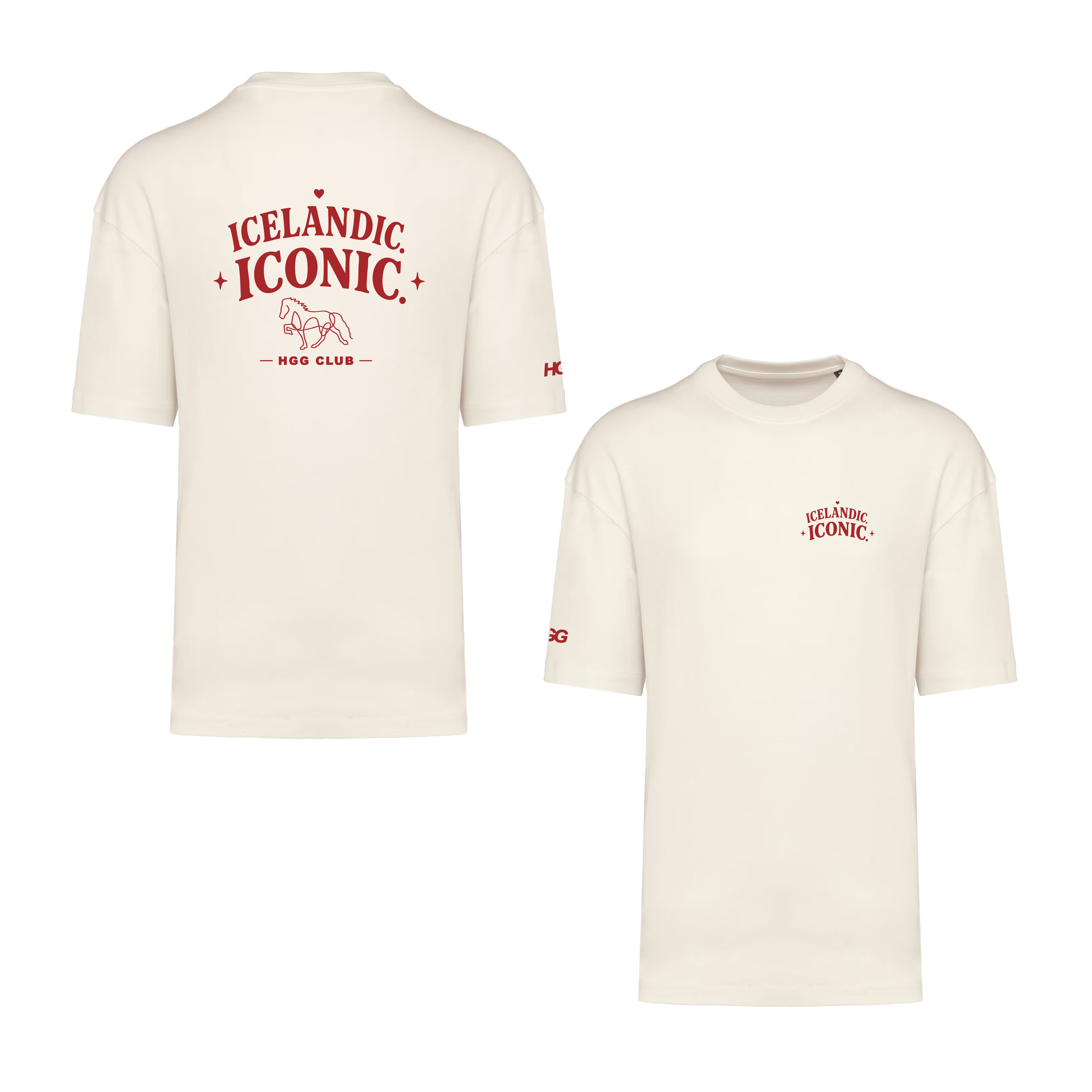 Oversize T-Shirt, Unisex  220 g/m² "Islandic Iconic"