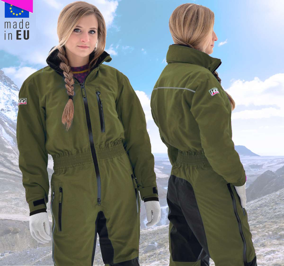 Coldy Riding Overall | B-Sizes (6cm more circumference)