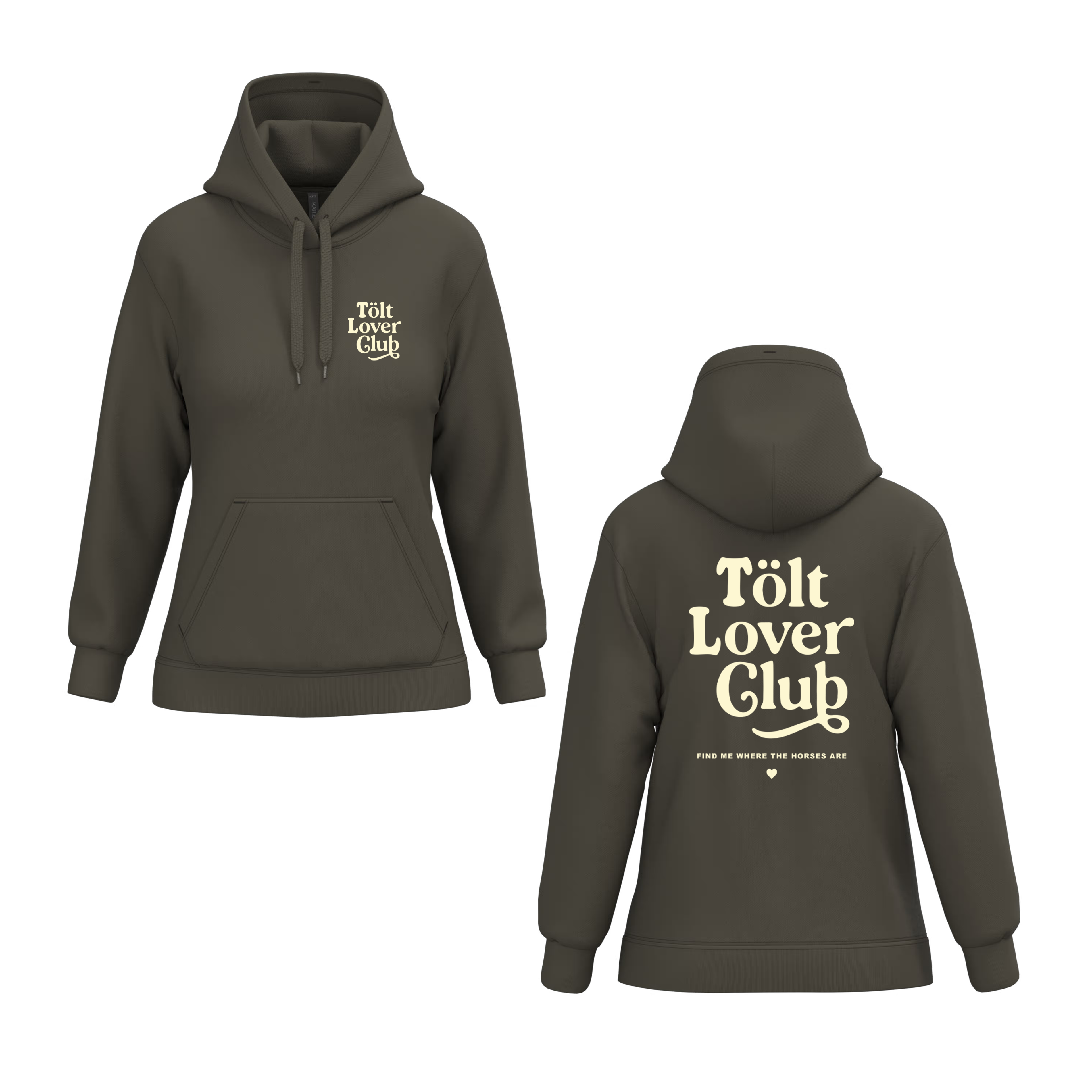 HGG Hoodie Damen "Tölt Lover Club"