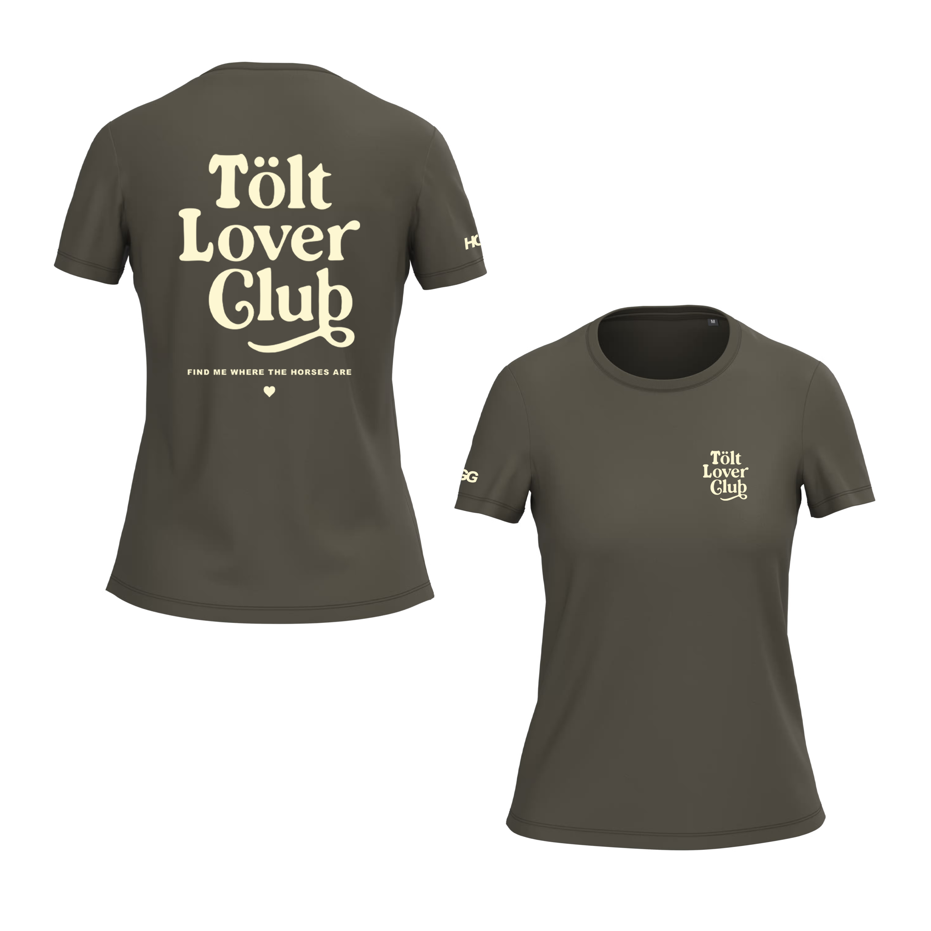 Damen T-Shirt BIO-BW "Tölt Lover Club"