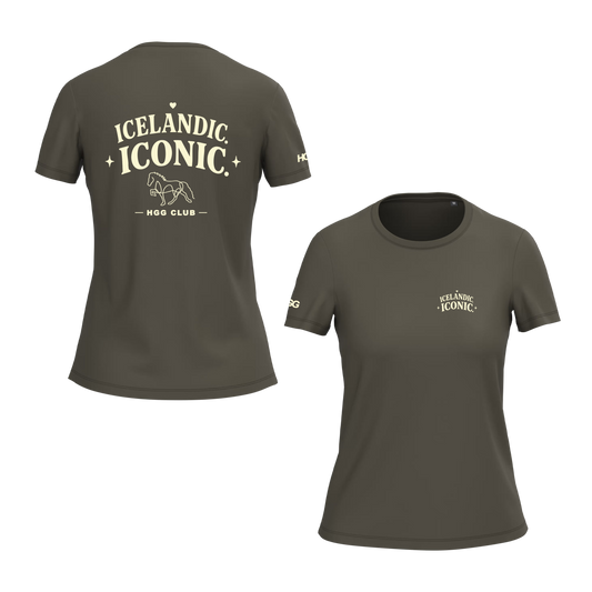 Women's T-shirt BIO-BW "I love Island"