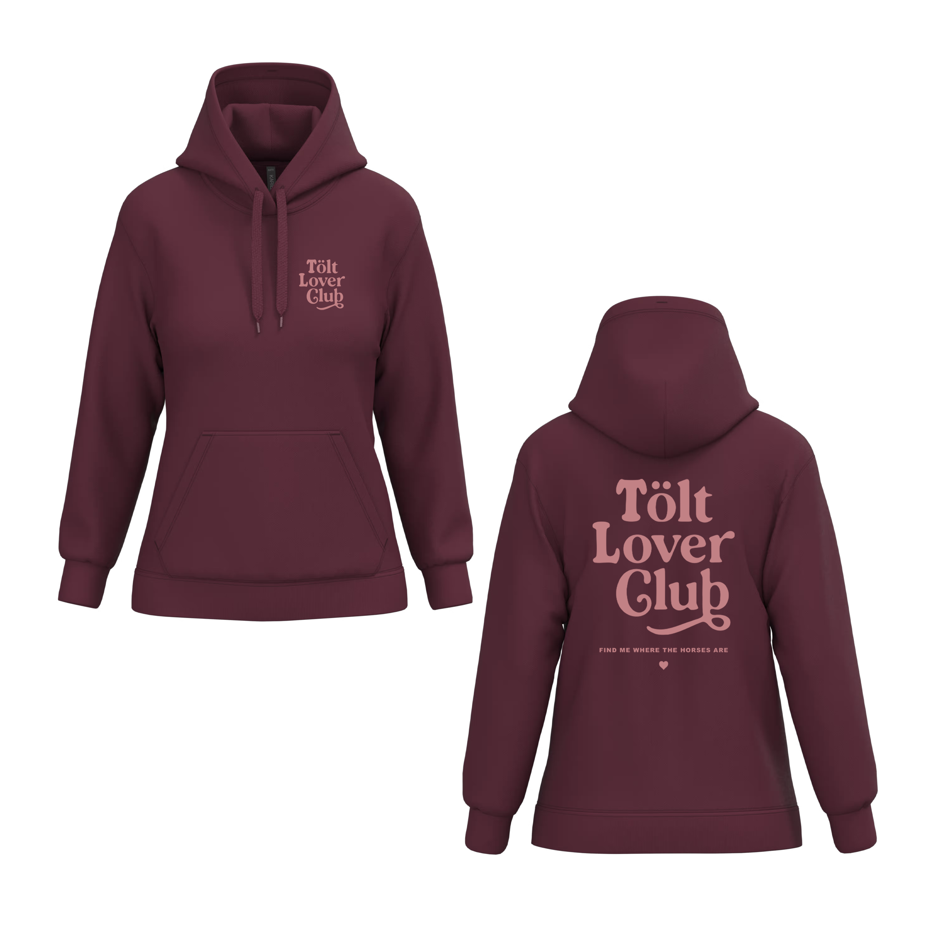 HGG Hoodie Damen "Tölt Lover Club"