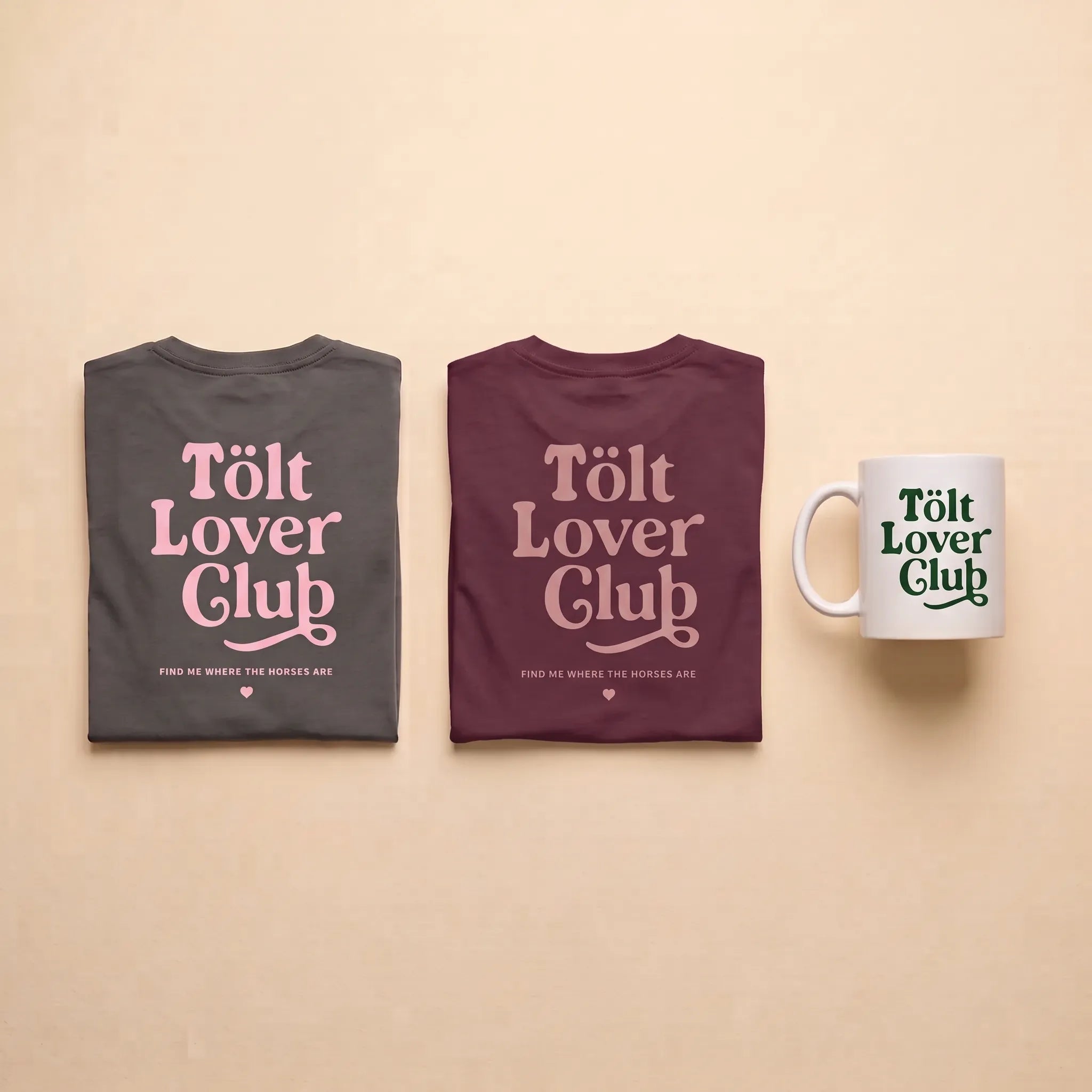 Oversize Short T-Shirt - Tölt Lover Club - Bundle