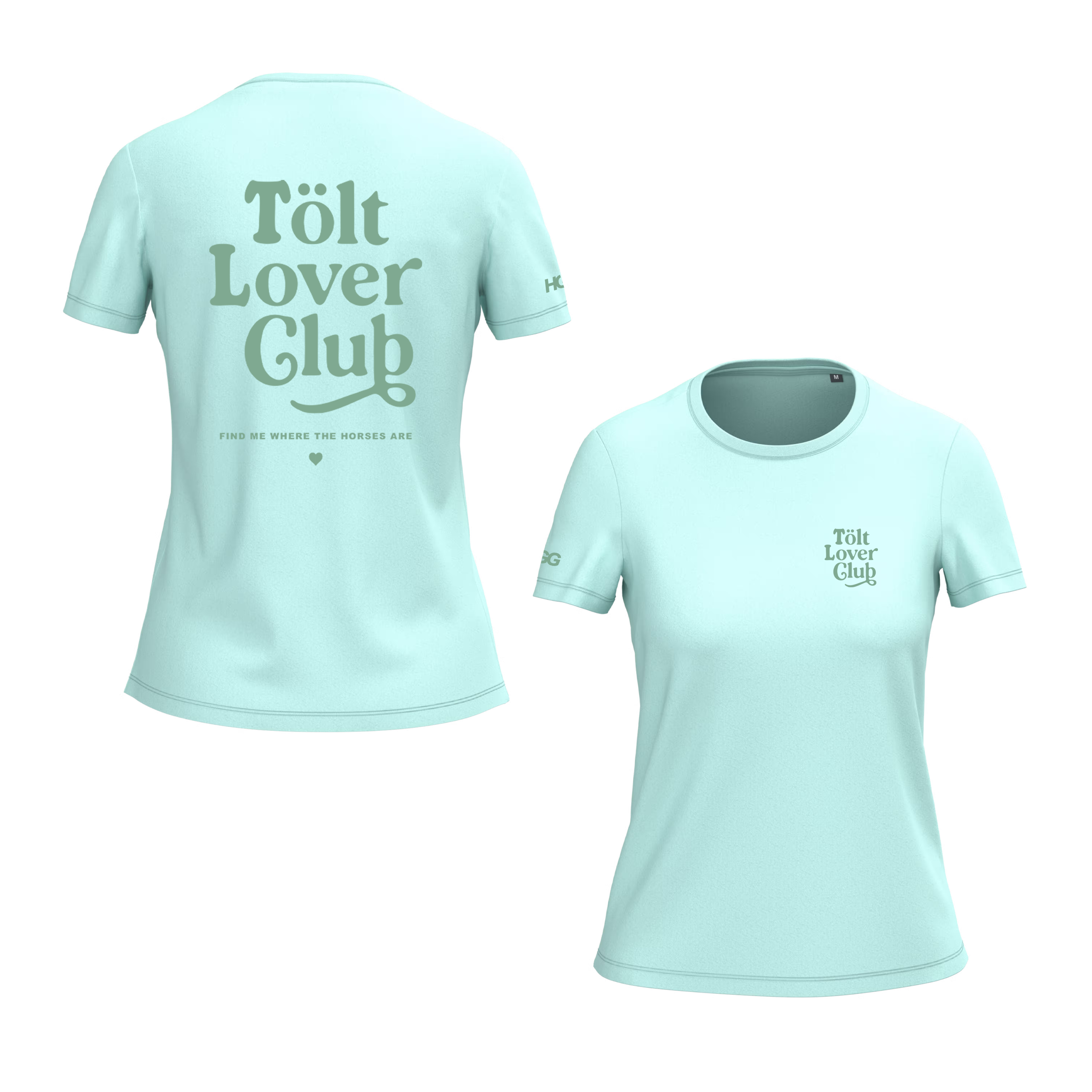 Damen T-Shirt BIO-BW "Tölt Lover Club"