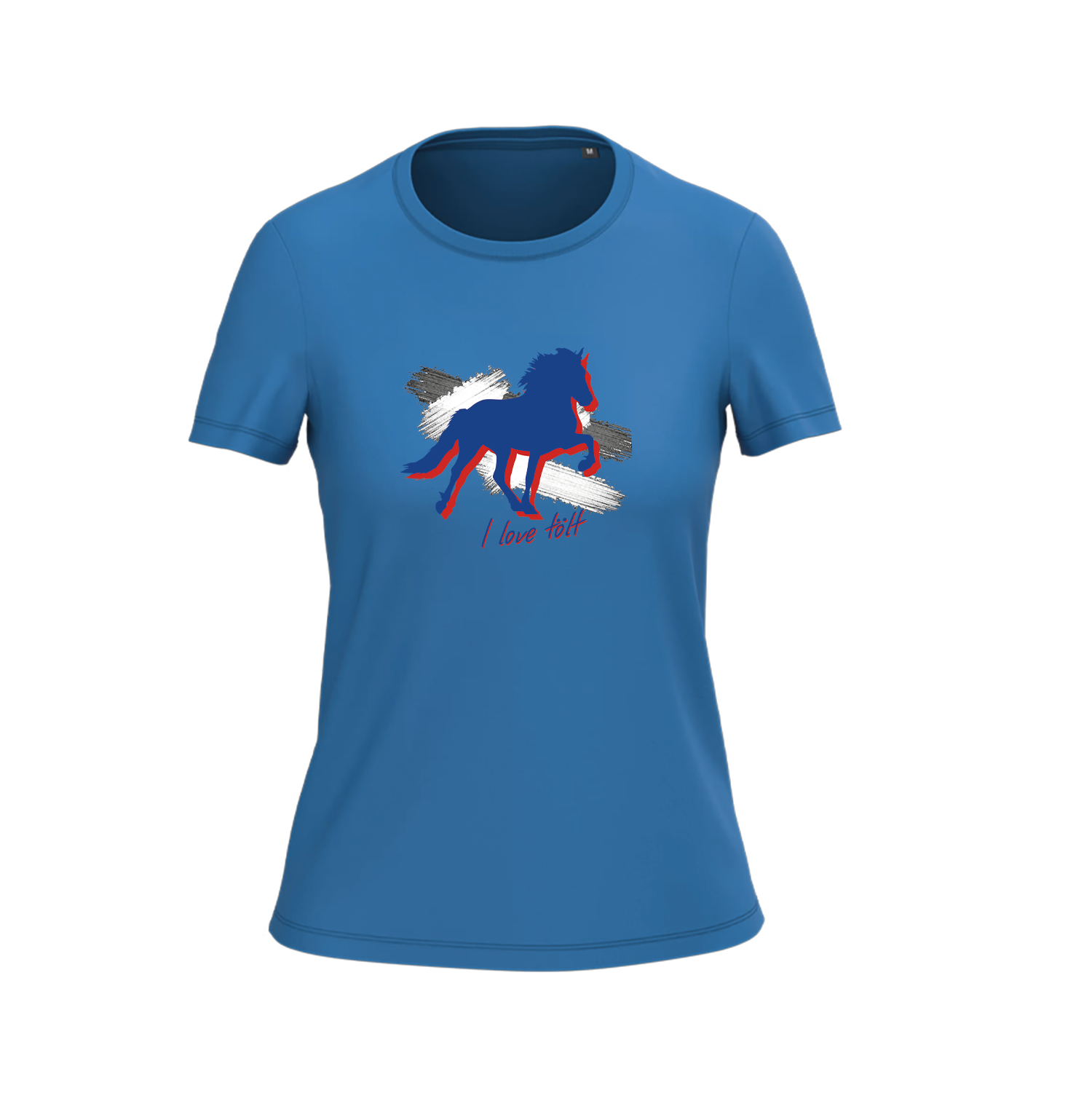 Women's T-shirt BIO-BW "I love Island"