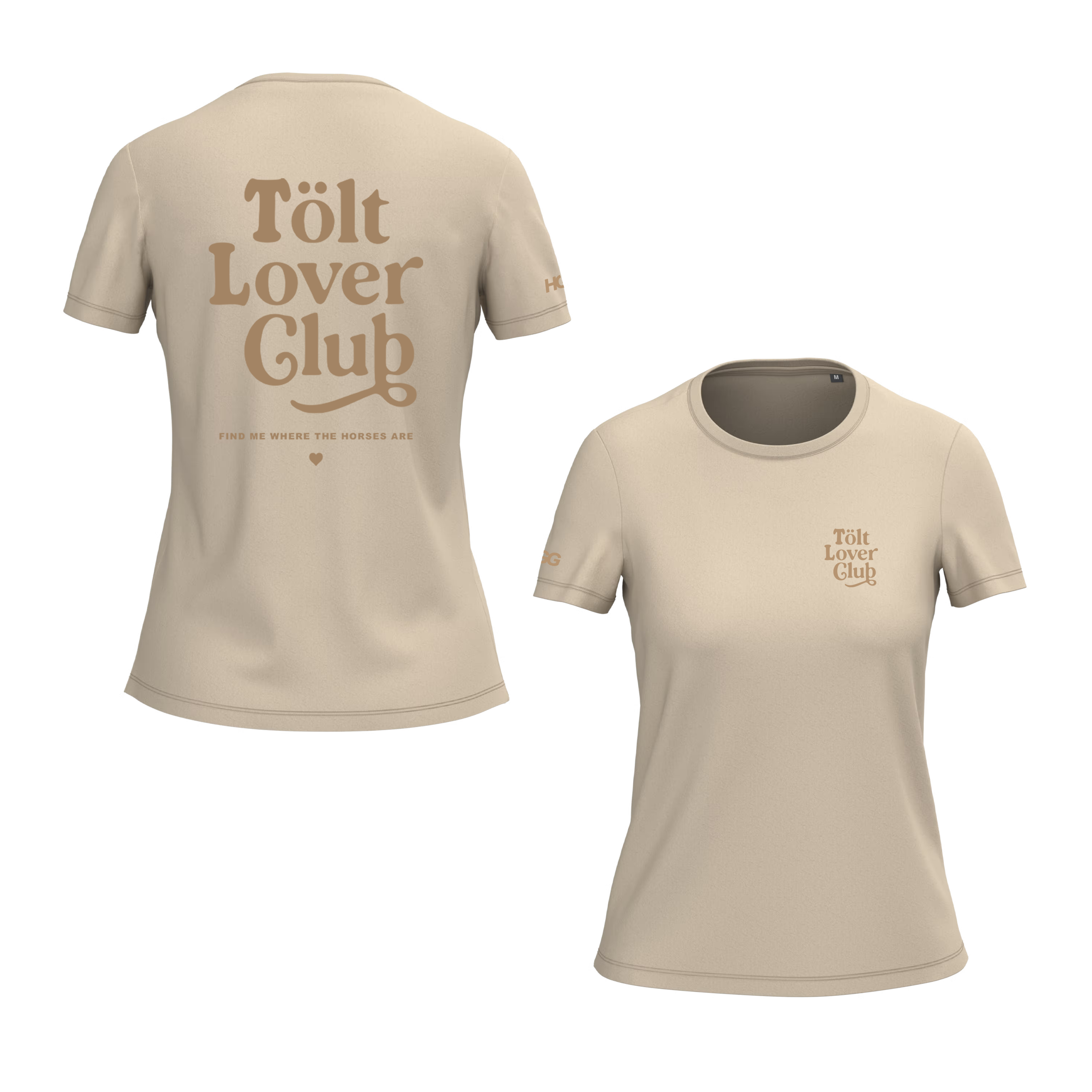 Damen T-Shirt BIO-BW "Tölt Lover Club"