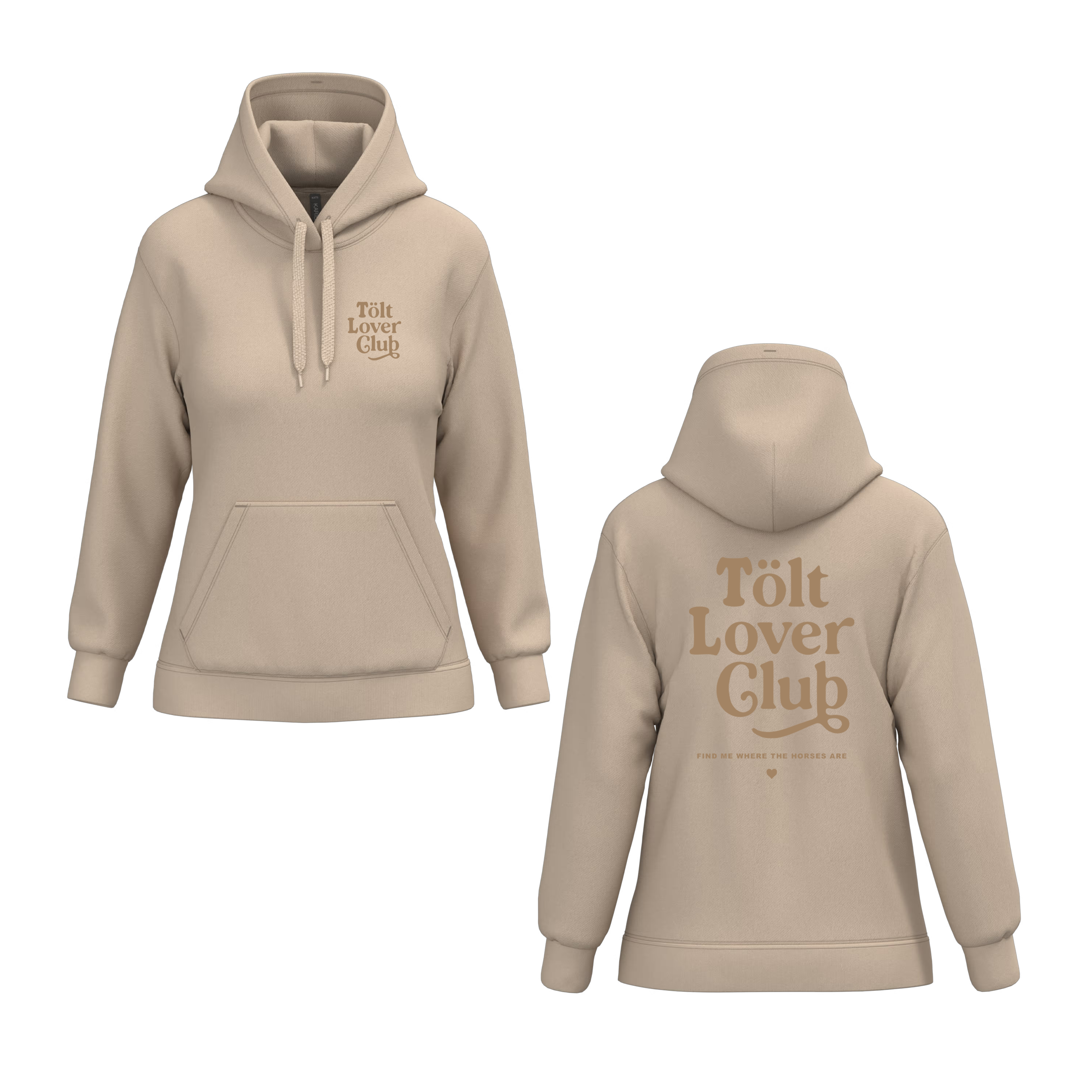 HGG Hoodie Damen "Tölt Lover Club"