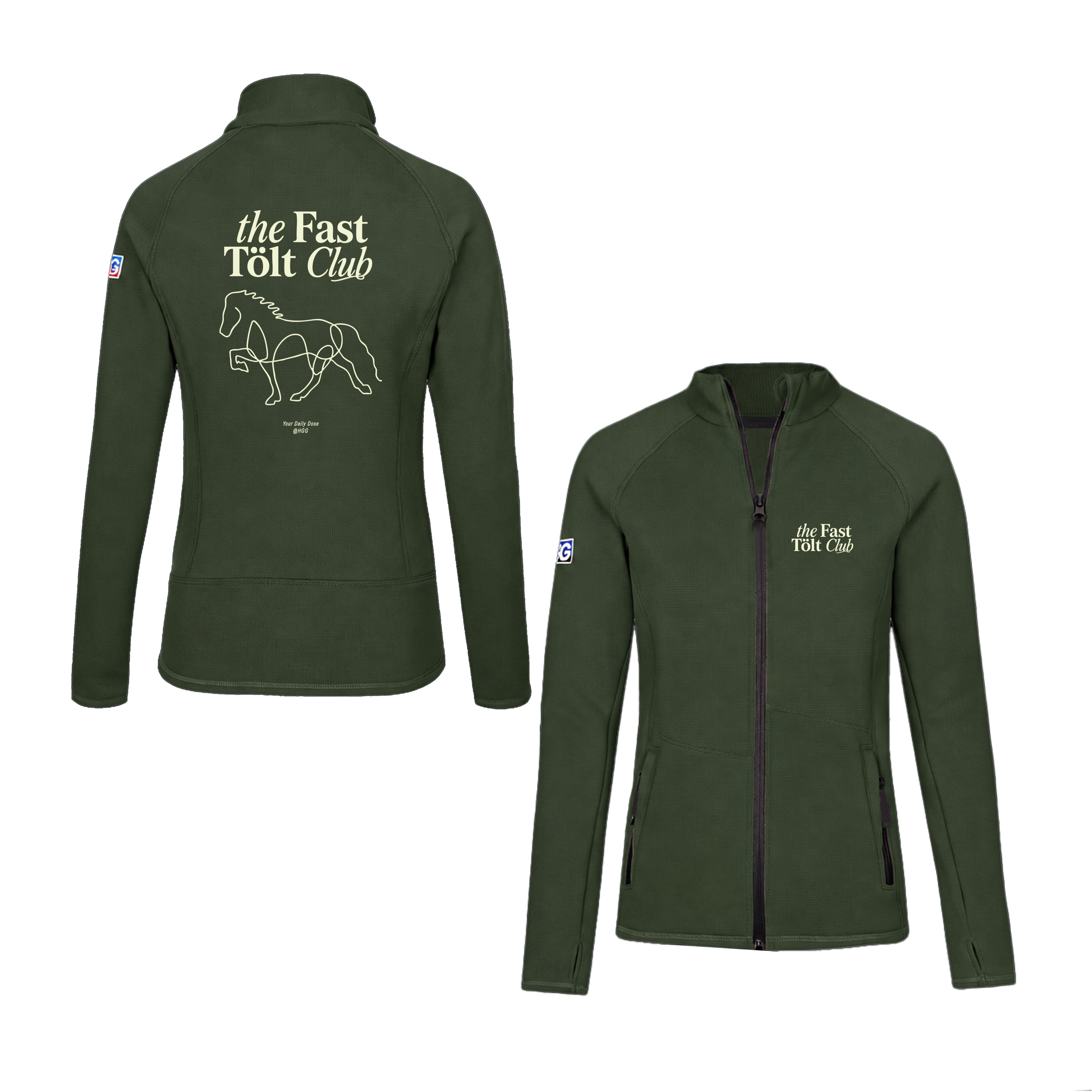 Gilja Fleece Jacke Unisex the Fast Tölt Club / B-Ware