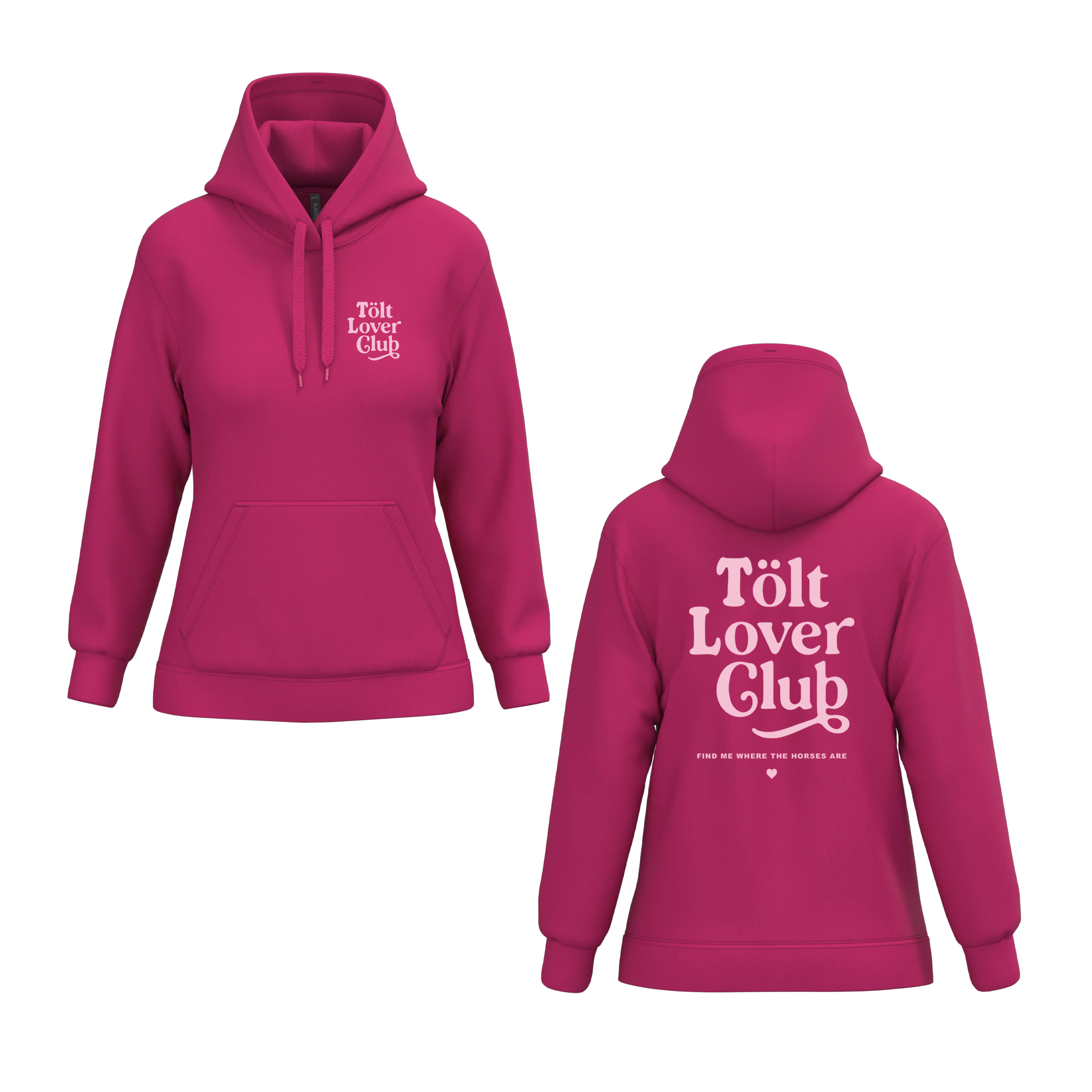 HGG Hoodie Damen "Tölt Lover Club"