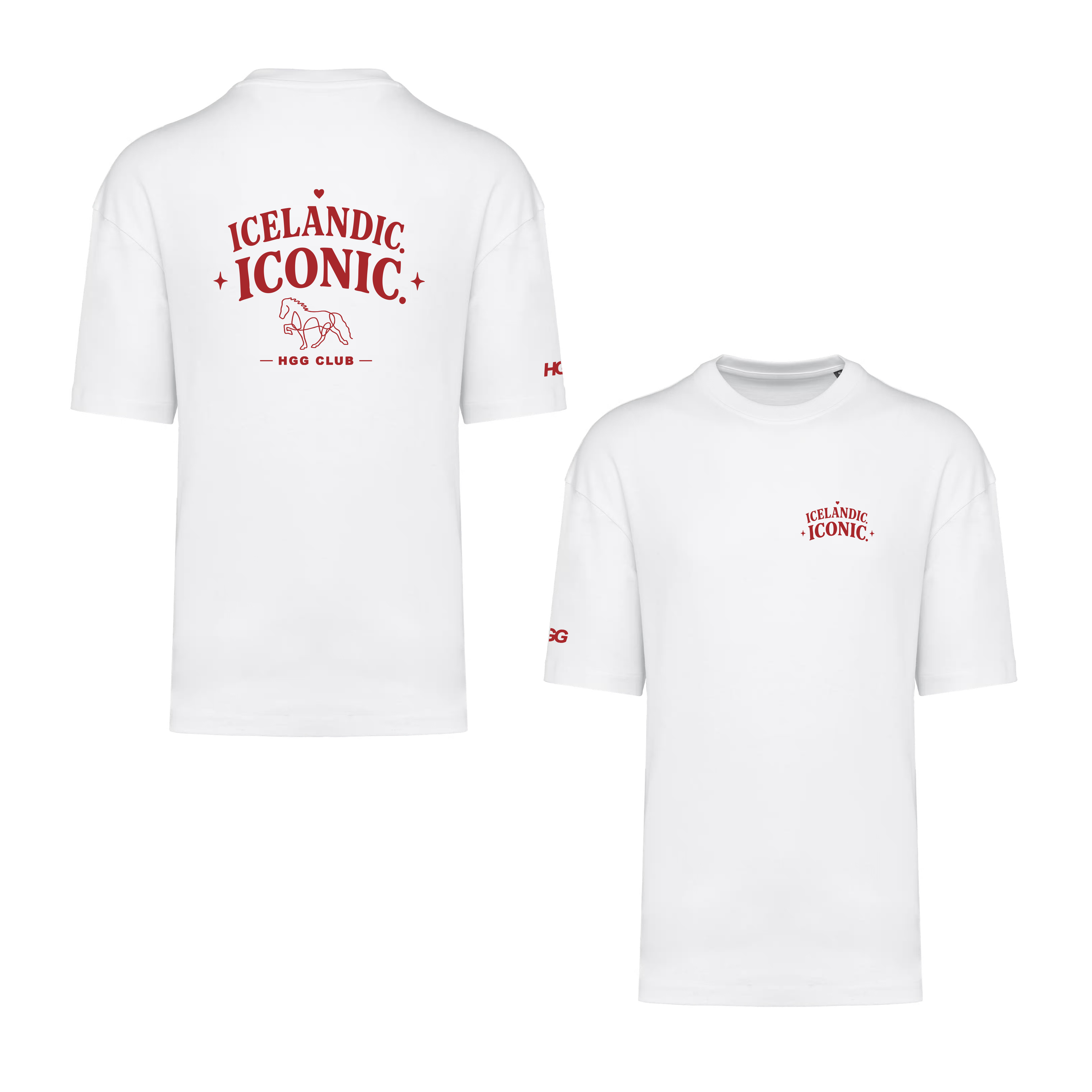 Oversize T-Shirt, Unisex  220 g/m² "Islandic Iconic"