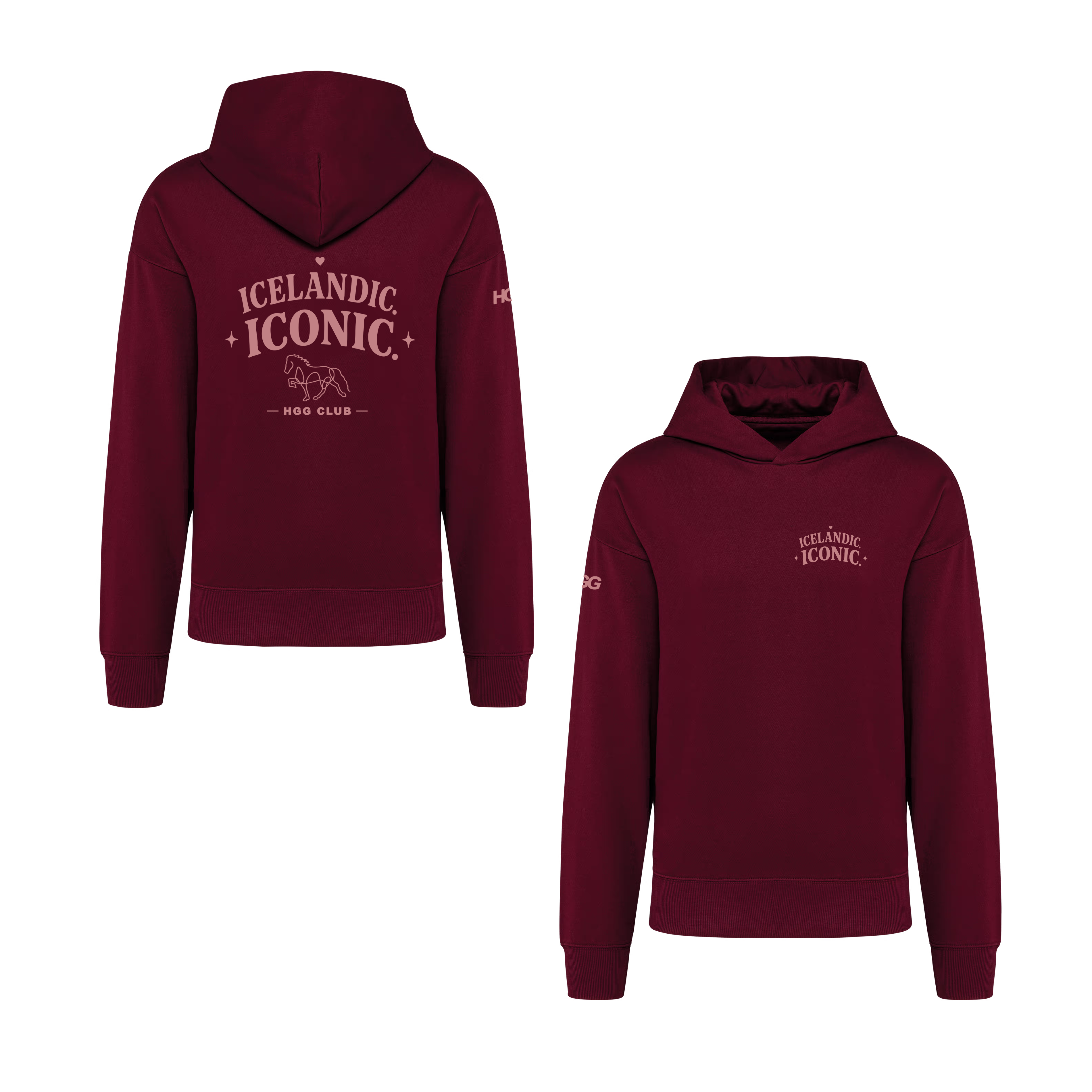 HGG Premium Hoodie Unisex Oversize "Islandic Iconic"