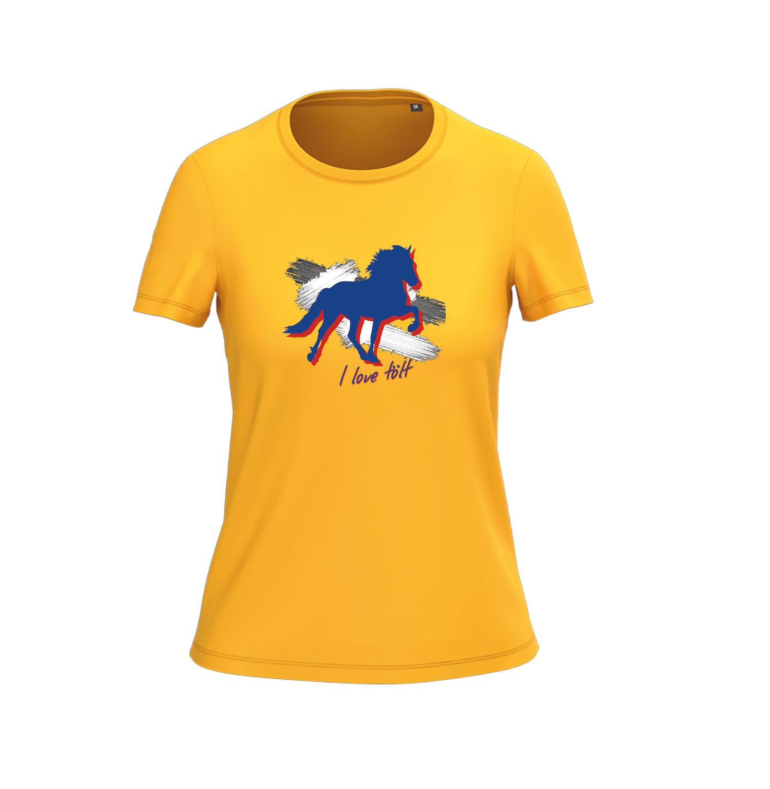 Women's T-shirt BIO-BW "I love Island"