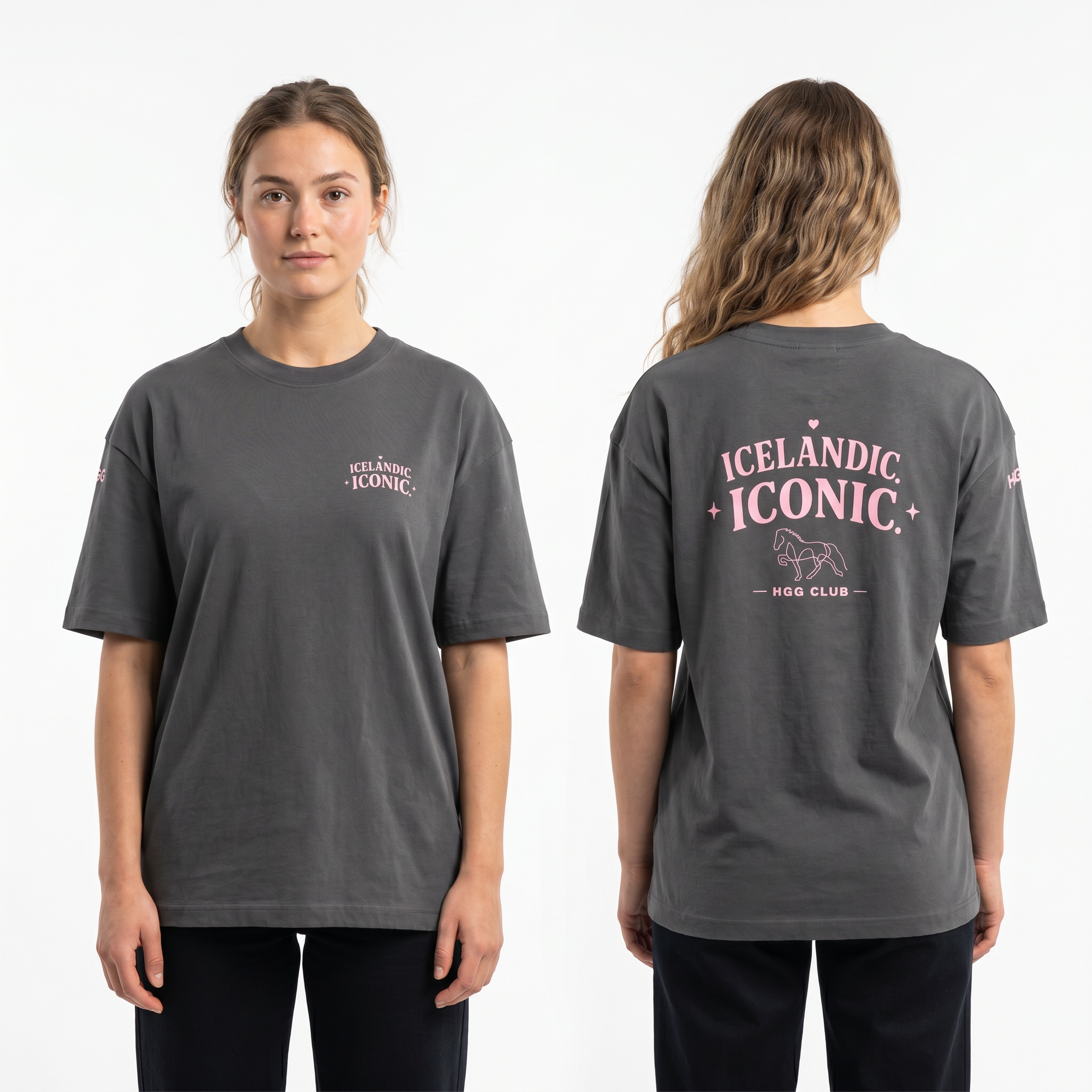 Oversize long T-Shirt, Unisex  220 g/m² "Icelandic Iconic"