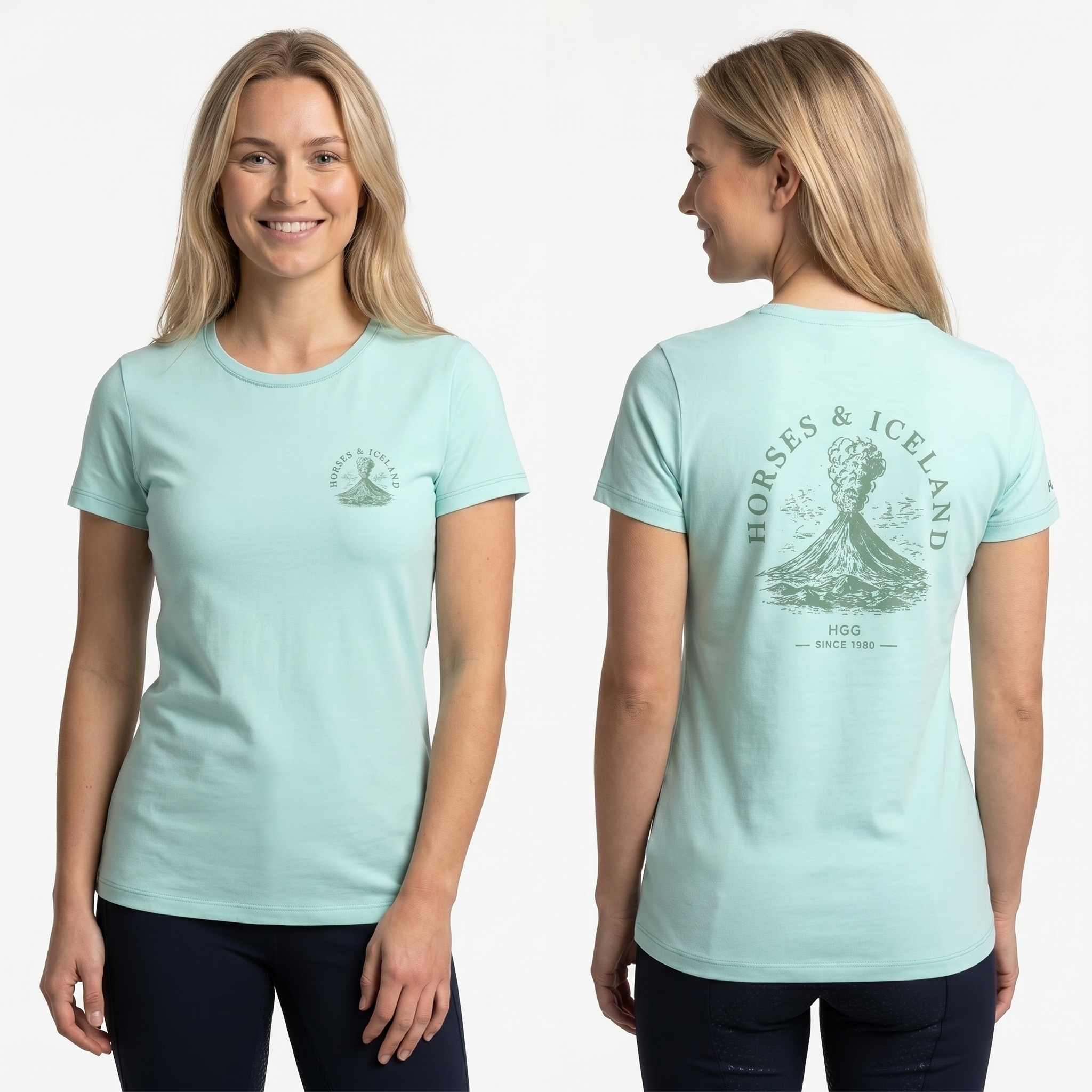 Women's T-shirt BIO-BW "I love Island"