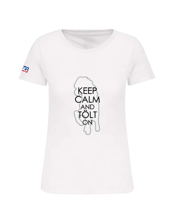 Women's T-Shirt BIO-BW "keep calm..."