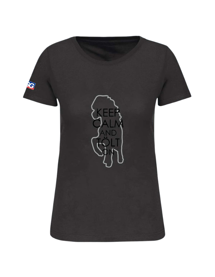 Women's T-Shirt BIO-BW "keep calm..."