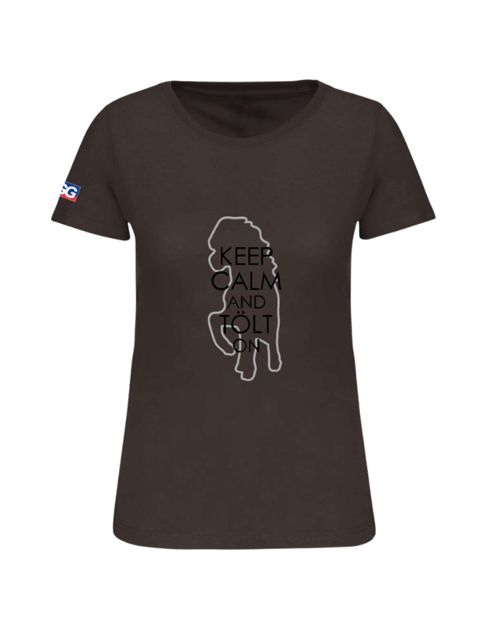 Women's T-Shirt BIO-BW "keep calm..."