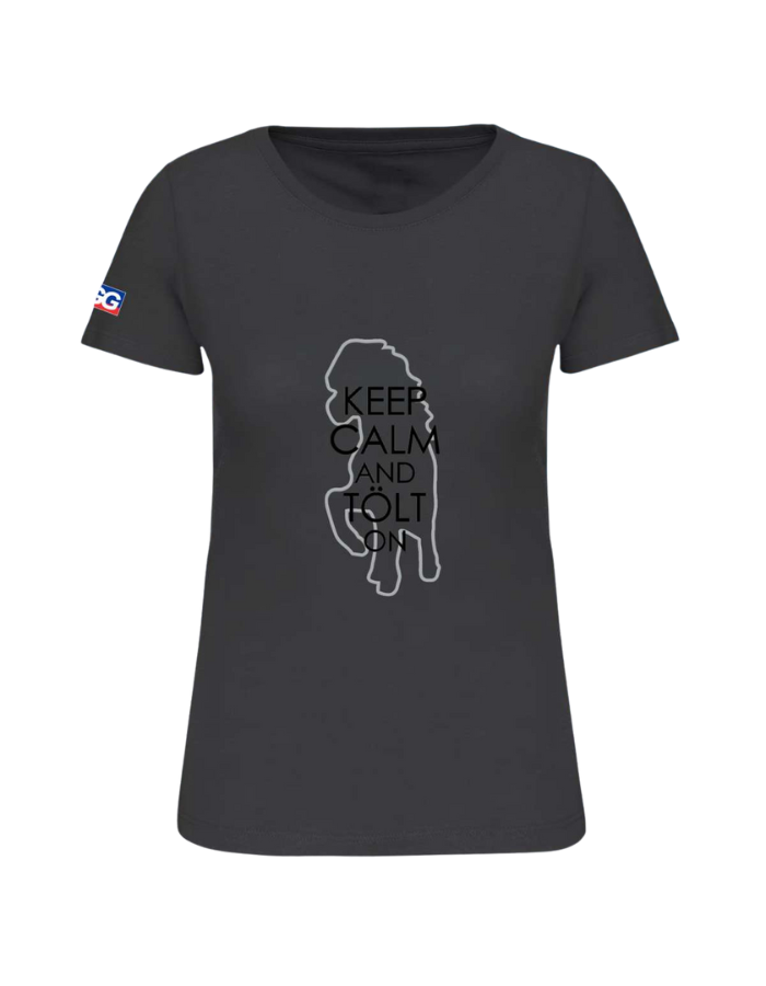 Women's T-Shirt BIO-BW "keep calm..."