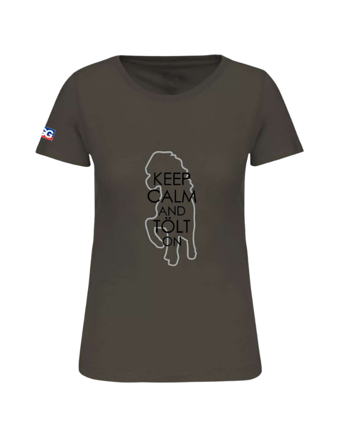 Women's T-Shirt BIO-BW "keep calm..."