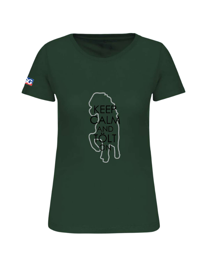 Women's T-Shirt BIO-BW "keep calm..."