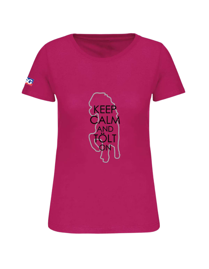 Women's T-Shirt BIO-BW "keep calm..."