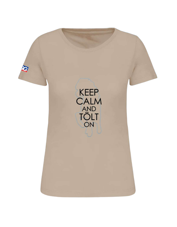 Women's T-Shirt BIO-BW "keep calm..."