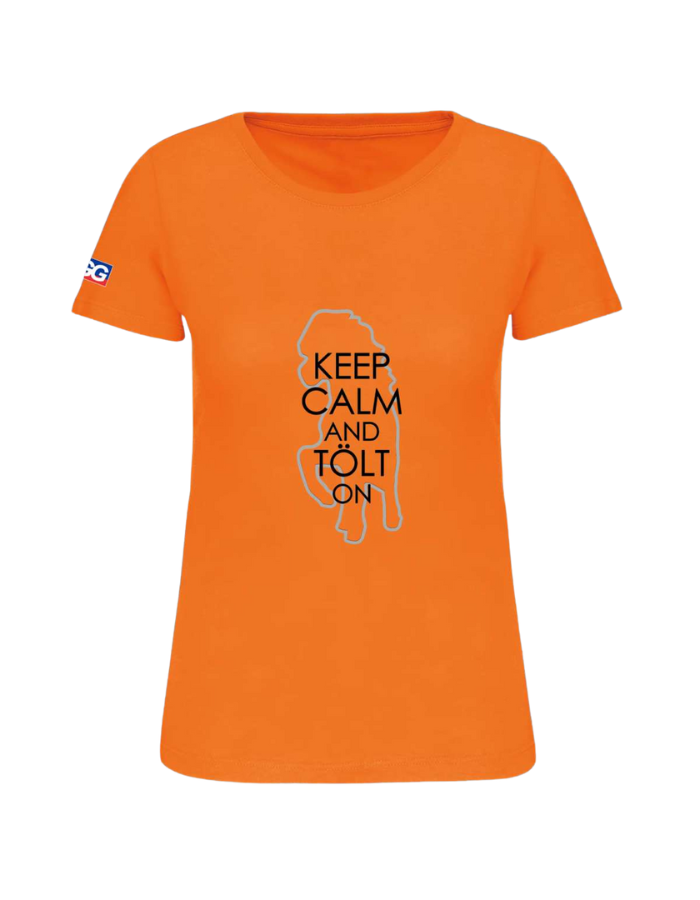 Women's T-Shirt BIO-BW "keep calm..."