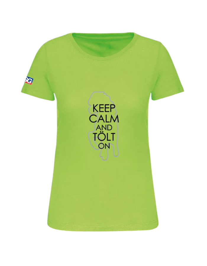 Women's T-Shirt BIO-BW "keep calm..."
