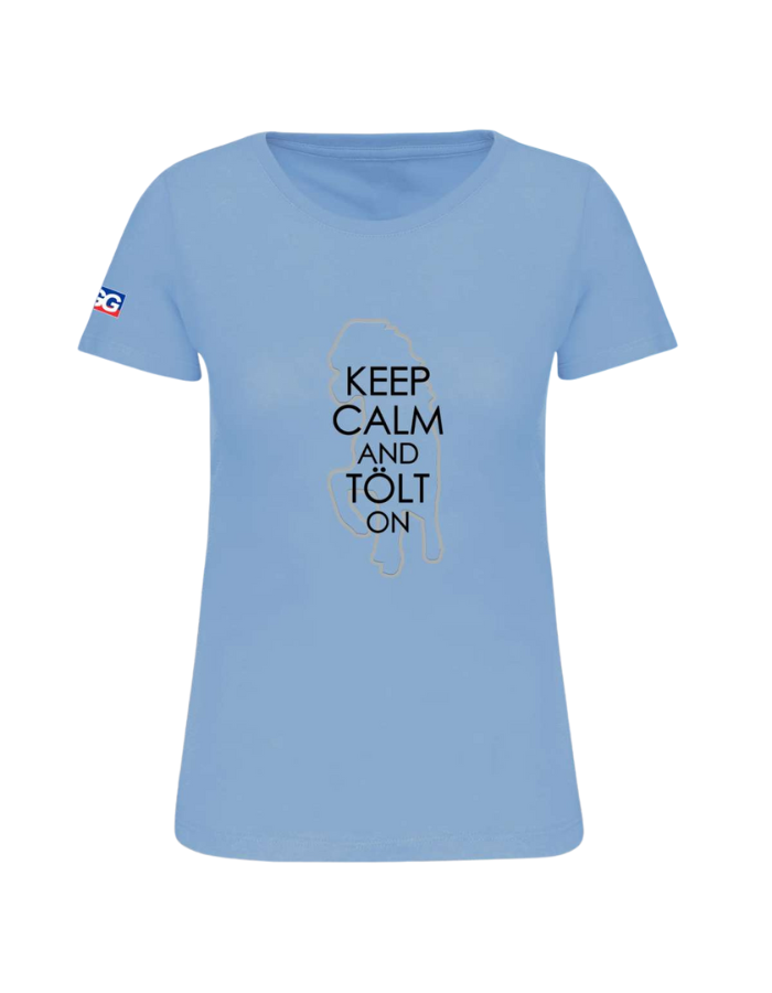 Women's T-Shirt BIO-BW "keep calm..."